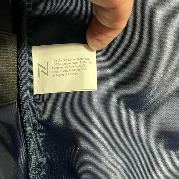 Nomad Lane Black Bento Bag Travel Carry On Personal Item Duffle Weekend - Picture 2 of 16